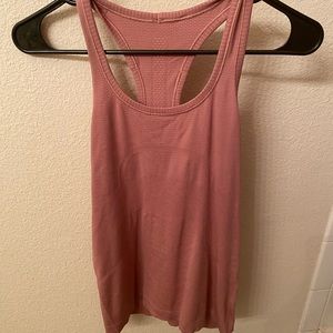 Lululemon swiftly tech tank size 6 quicksand rose